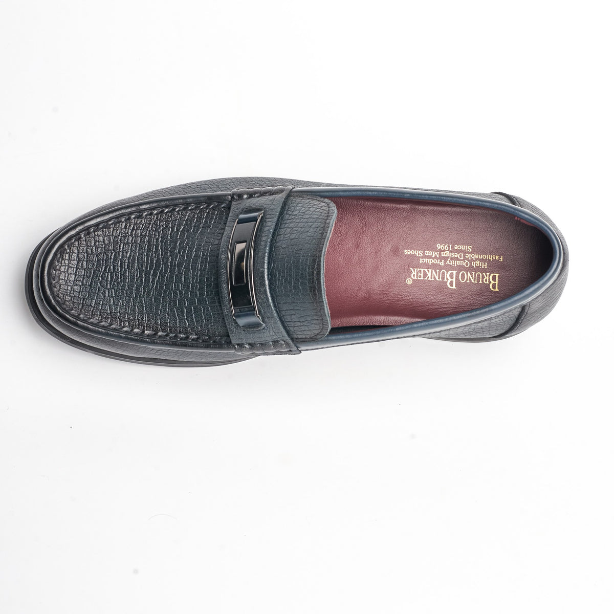 BB-063 Navy - Comfort Bit Loafer - Bruno Bunker