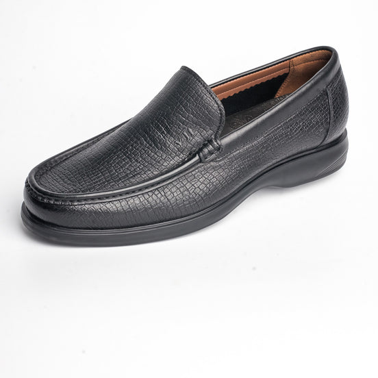 BB-064 Black - Comfort Venetian Loafer - Bruno Bunker