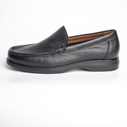 BB-064 Black - Comfort Venetian Loafer - Bruno Bunker