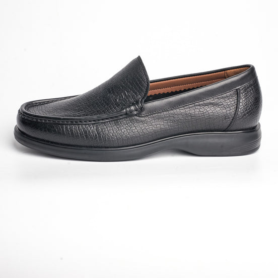 BB-064 Black - Comfort Venetian Loafer - Bruno Bunker
