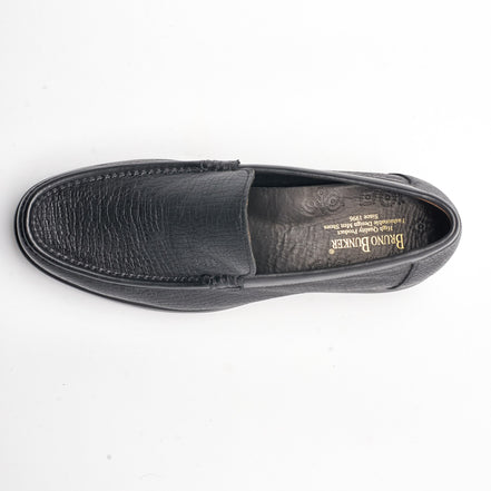BB-064 Black - Comfort Venetian Loafer - Bruno Bunker