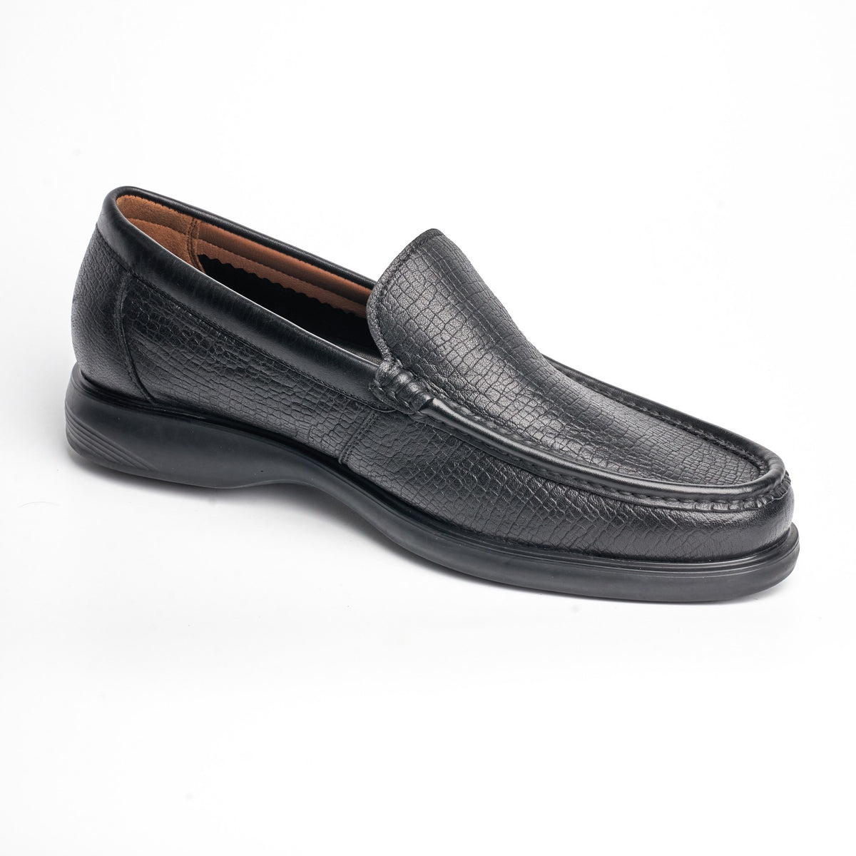 BB-064 Black - Comfort Venetian Loafer - Bruno Bunker
