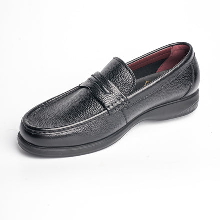 BB-066 Black - Comfort Penny Moc Loafer - Bruno Bunker