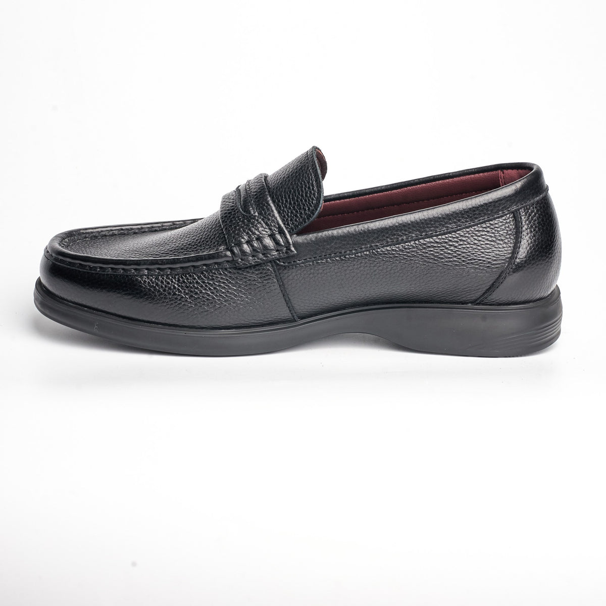 BB-066 Black - Comfort Penny Moc Loafer - Bruno Bunker
