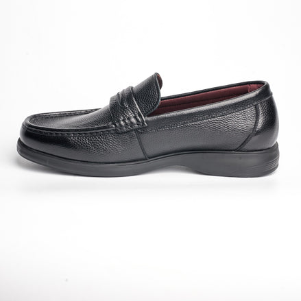 BB-066 Black - Comfort Penny Moc Loafer - Bruno Bunker