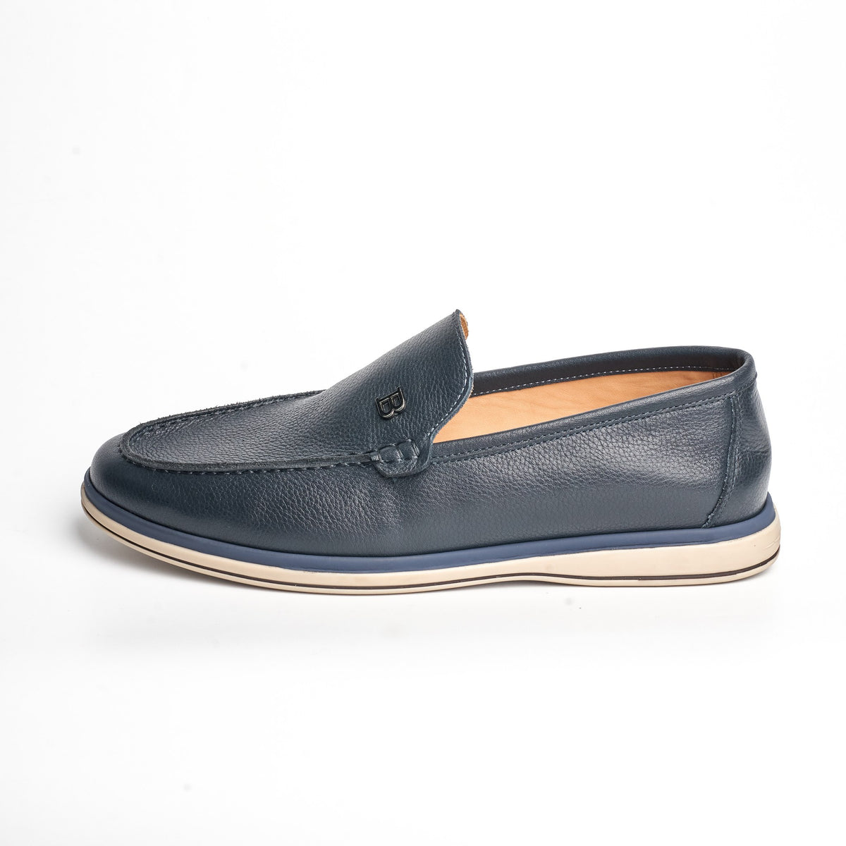 BB-071 Navy - Summer Logo Slip-On - Bruno Bunker
