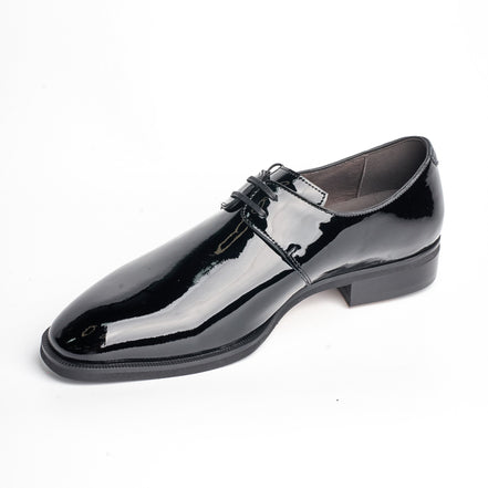 BB-089 Black - Patent Leather Derby - Bruno Bunker
