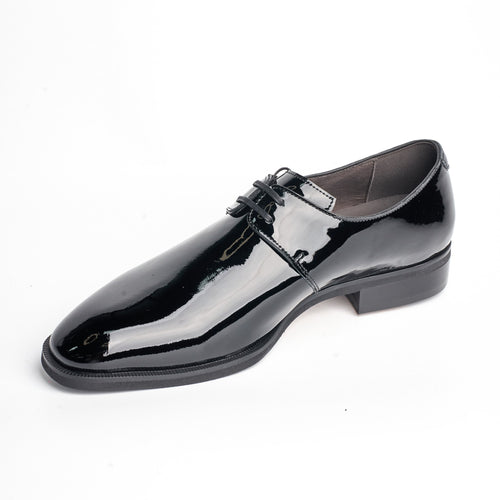 BB-089 Black - Patent Leather Derby - Bruno Bunker