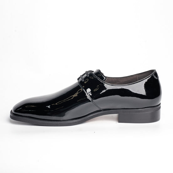 BB-089 Black - Patent Leather Derby - Bruno Bunker