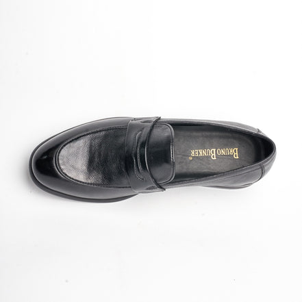 BB-097 Black - Penny Loafer - Bruno Bunker