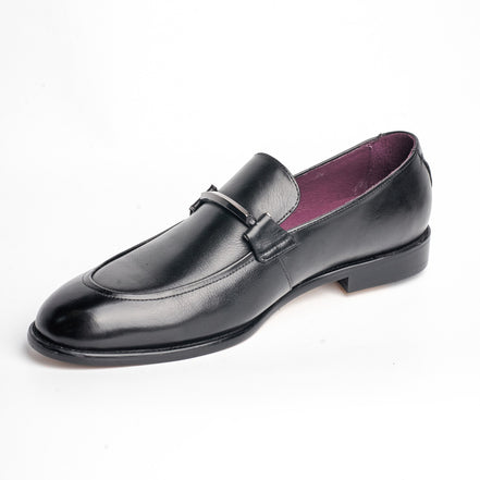 BB-098 Black - Buckle Loafer - Bruno Bunker