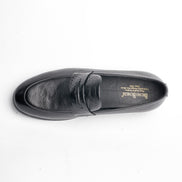 BB-100 Black - Croc-Pattern Trim Loafer - Bruno Bunker