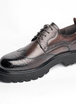BB-112 Brown - Wingtip Lug-Sole Derby - Bruno Bunker