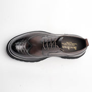 BB-112 Brown - Wingtip Lug-Sole Derby - Bruno Bunker