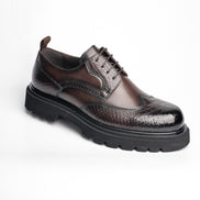 BB-112 Brown - Wingtip Lug-Sole Derby - Bruno Bunker