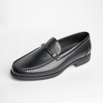 BB-116 Black - Chain Bit Loafer - Bruno Bunker