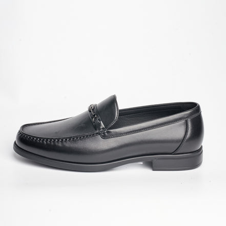 BB-116 Black - Chain Bit Loafer - Bruno Bunker