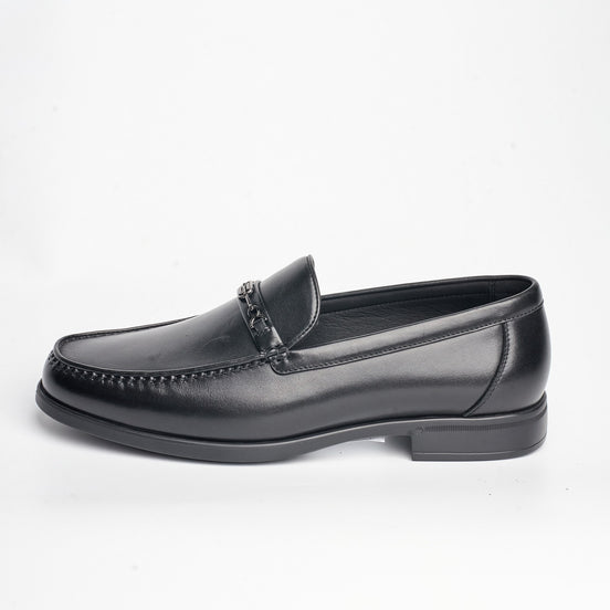 BB-116 Black - Chain Bit Loafer - Bruno Bunker