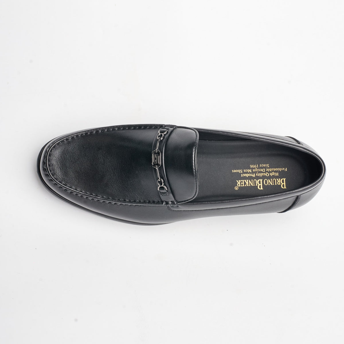 BB-116 Black - Chain Bit Loafer - Bruno Bunker