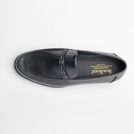 BB-116 Black - Chain Bit Loafer - Bruno Bunker