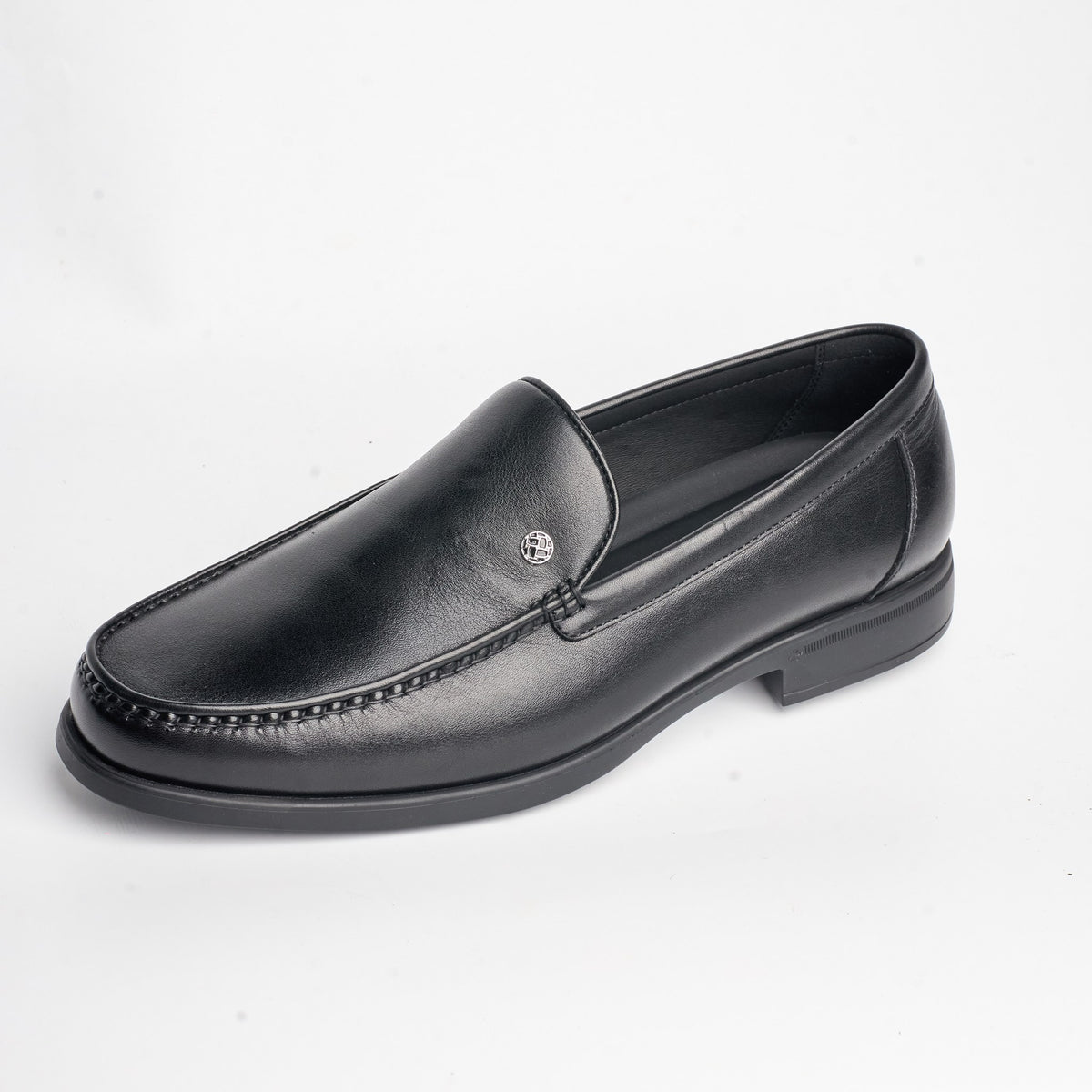 BB-117 Black - Logo Venetian Slip-On - Bruno Bunker