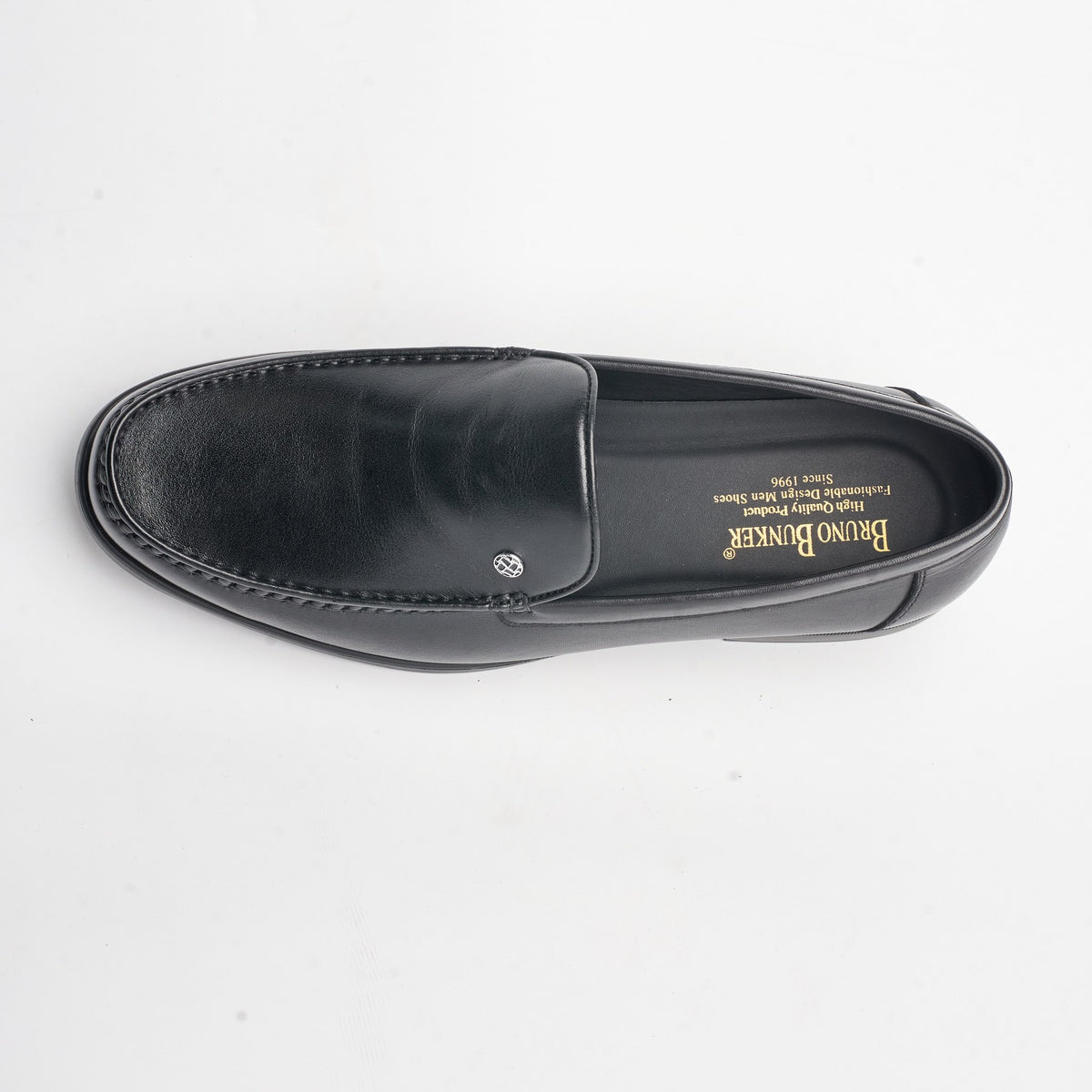 BB-117 Black - Logo Venetian Slip-On - Bruno Bunker
