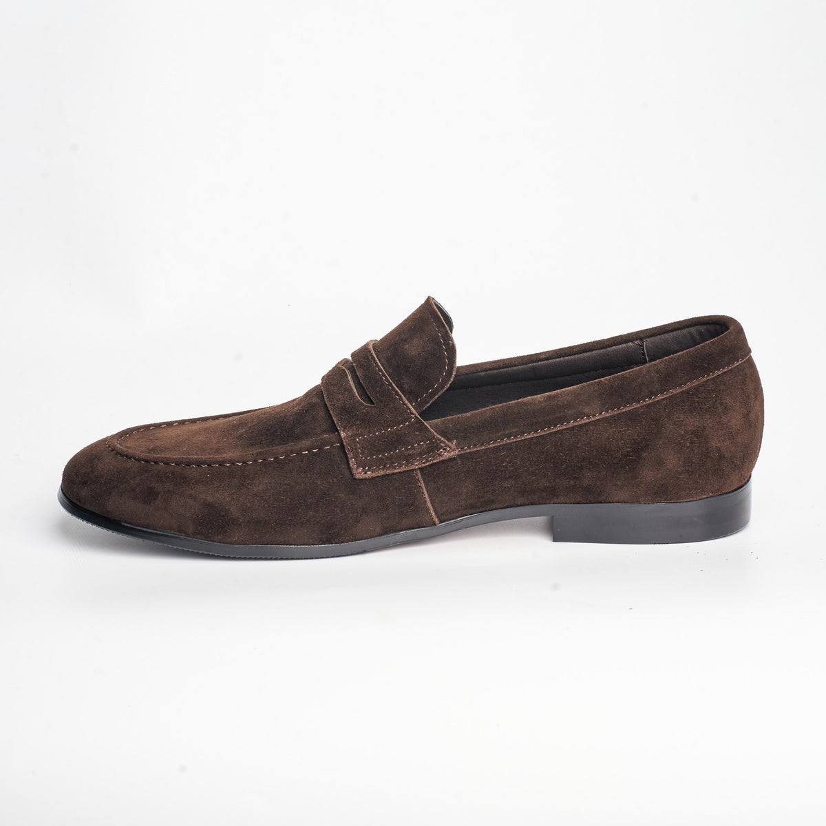 BB-126 Brown Suede - Soft Dress Penny Loafer - Bruno Bunker