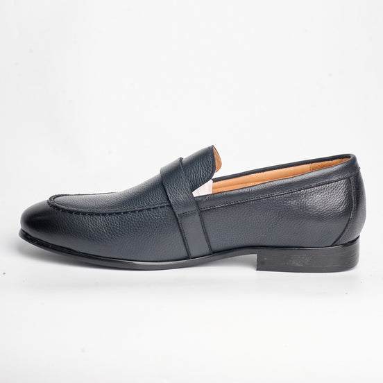 BB-133 Navy - Banded Buckle Loafer - Bruno Bunker