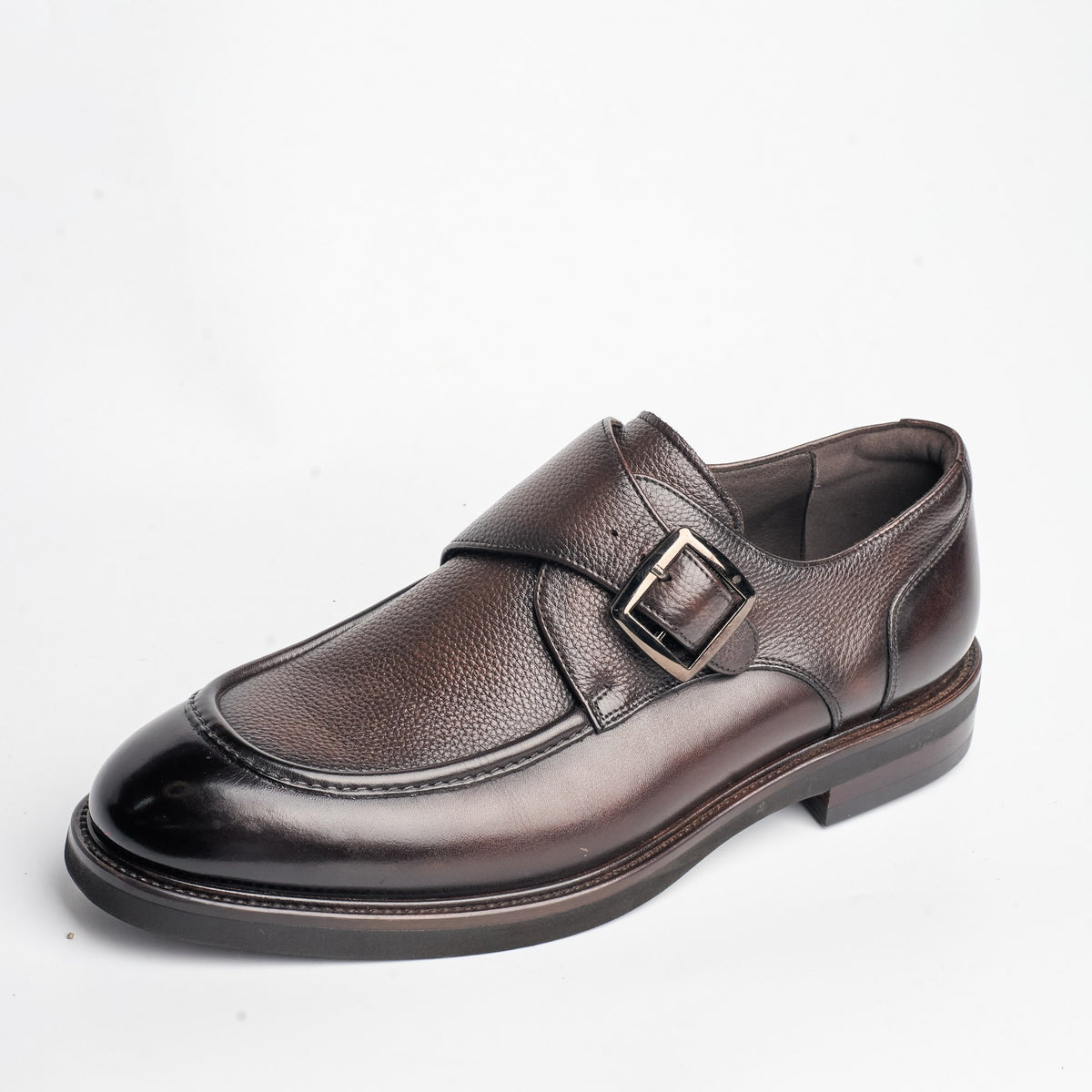 BB-140 Brown - Single Monk, Lug Sole - Bruno Bunker