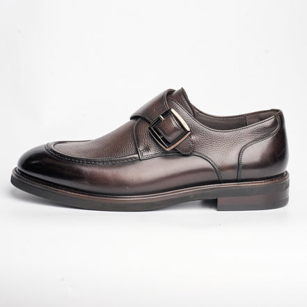 BB-140 Brown - Single Monk, Lug Sole - Bruno Bunker