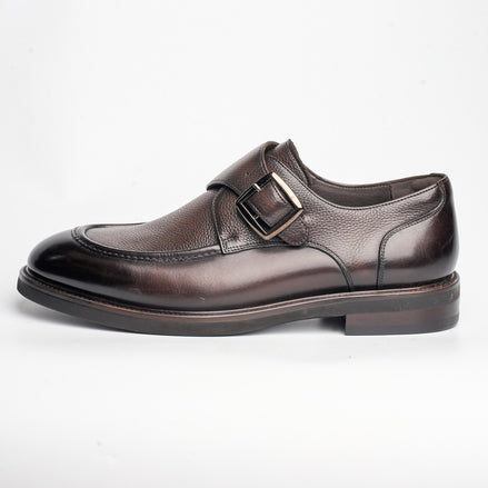 BB-140 Brown - Single Monk, Lug Sole - Bruno Bunker