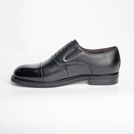 BB-150 Black - Cap-Toe Gore Oxford - Bruno Bunker