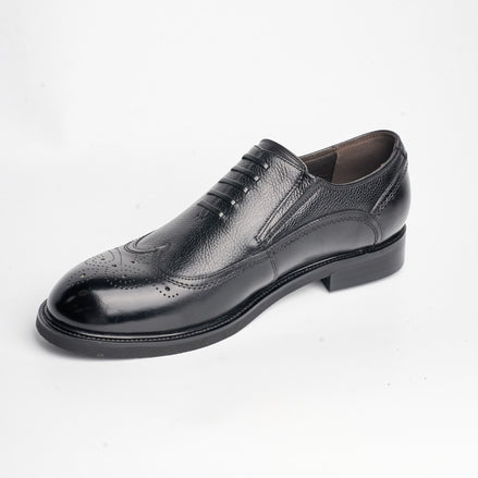 BB-152 Black - Brogue Gore Oxford - Bruno Bunker