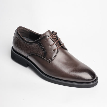 BB-156 Brown - Smooth Plain Derby - Bruno Bunker