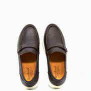 BB Buckle Loafer - Dark Brown