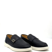 BB Buckle Platform Loafer - Black