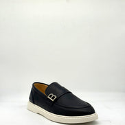 BB Buckle Platform Loafer - Black