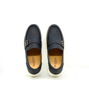 BB Buckle Platform Loafer - Black