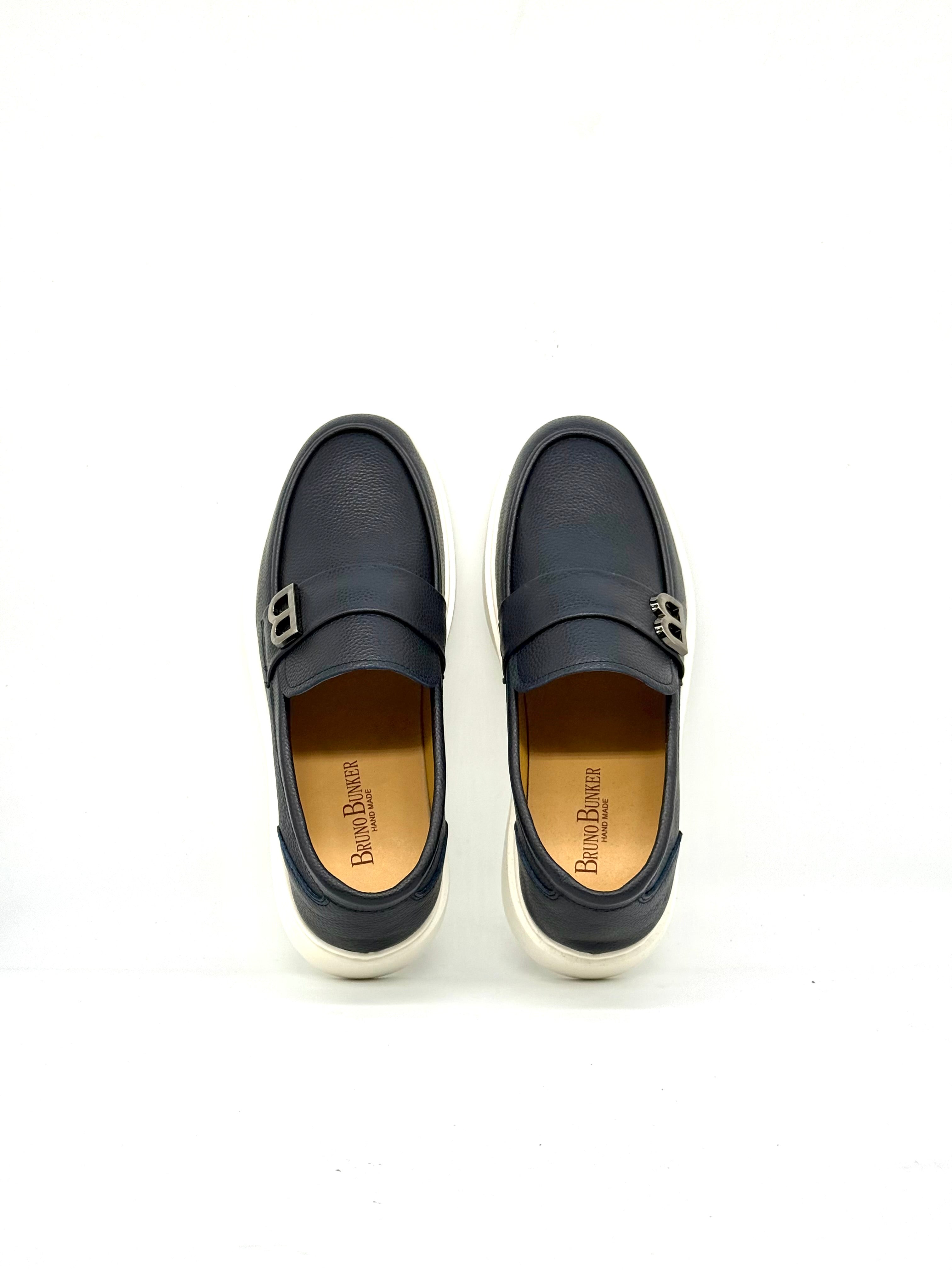 BB Buckle Platform Loafer - Black