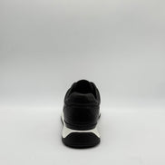 Croc-Embossed Leather Runner Sneaker