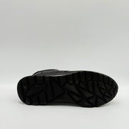 Laced Croc-Embossed Leather Runner Sneaker
