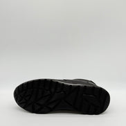 Croc-Embossed Leather Runner Sneaker