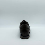 Cross-Grain Leather Derby Sneaker
