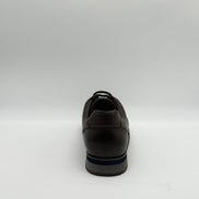 Cross-Grain Leather Runner Sneaker