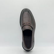 Dark Brown Chunky Penny Loafer