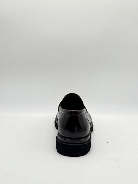 Dark Brown Chunky Penny Loafer