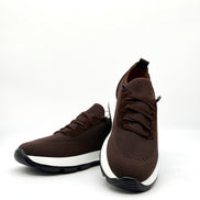 Double Mesh Casual - Dark Brown