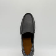 Fine-Grain Embossed Leather Slip-On Loafer