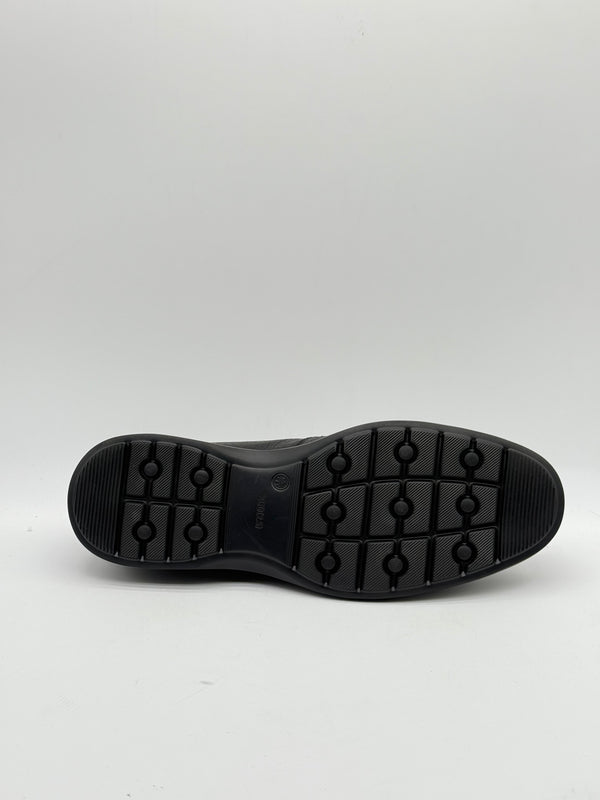 Fine-Grain Embossed Leather Slip-On Loafer