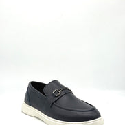 Horsebit Platform Loafer - Black